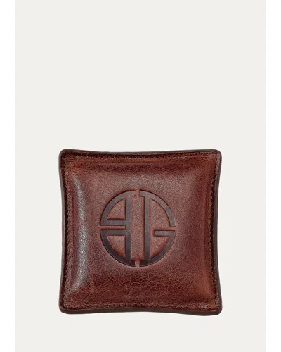 Graphic Image Bg 125th Anniversary Square Paperweight In Brown