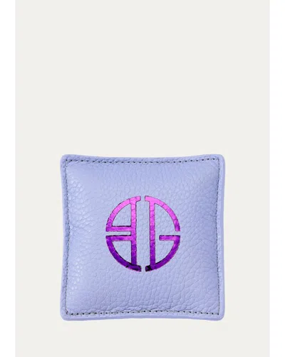 Graphic Image Bg 125th Anniversary Square Paperweight In Purple