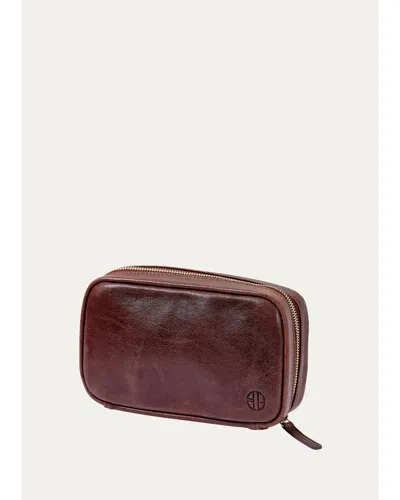 Graphic Image Bg 125th Anniversary Travel Tech Organizer In Brown