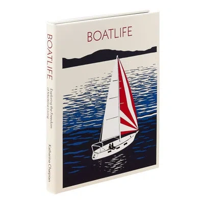 Graphic Image Boat Life Leather Bound Special Edition Coffee Table Book