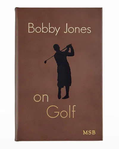 Graphic Image Bobby Jones On Golf Book By Robert T. Jones Jr. In Brown
