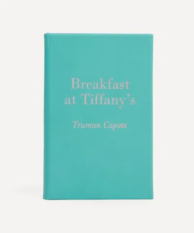 Graphic Image Breakfast At Tiffany's Leather Bound Book