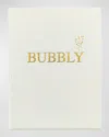 Graphic Image Bubbly Leather-bound Book By Colleen Jeffers In Ivory