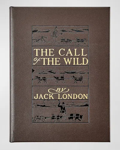 Graphic Image Call Of The Wild Leather Edition Book In Brown