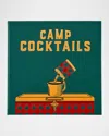 Graphic Image Camp Cocktails Leather-bound Recipe Book By Emily Vikre In Green