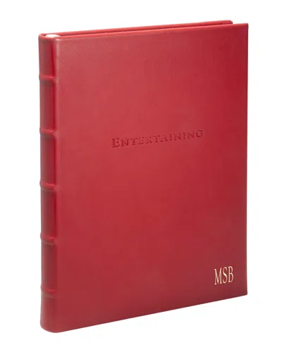 Graphic Image Entertaining Notebook In Red