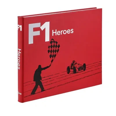 Graphic Image F1 Heroes Leather Bound Book