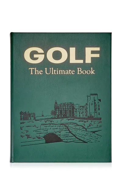Graphic Image Golf: The Ultimate Book Hardcover Book In Green