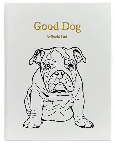 Graphic Image Good Dog By Randal Ford In White