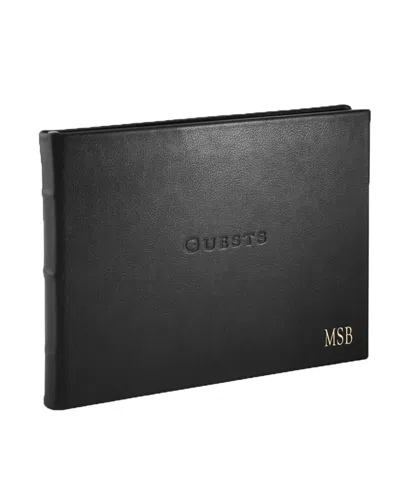 Graphic Image Guest Book In Black