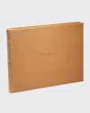 Graphic Image Guest Book In British Tan