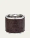 Graphic Image Ice Bucket In Brown