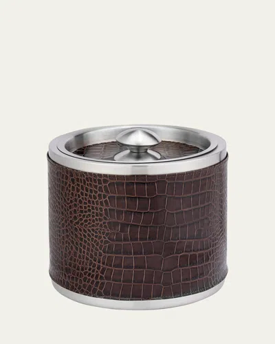 Graphic Image Ice Bucket In Black