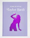 Graphic Image Icons Of Style: Taylor Swift Leather-bound Book By Glenys Johnson In Lilac