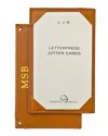 Graphic Image Jotter In British Tan