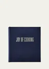 Graphic Image Joy Of Cooking Leather Cookbook In Navy