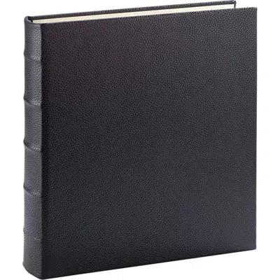 Graphic Image Large 3-ring Clear Pocket Album In Black