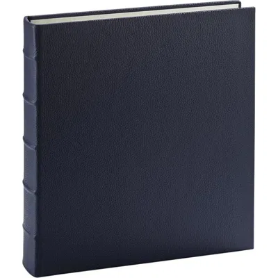 Graphic Image Large 3-ring Clear Pocket Album In Blue
