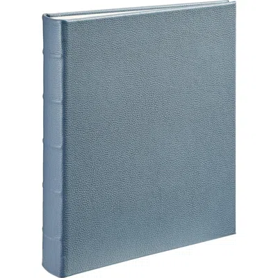 Graphic Image Large 3-ring Clear Pocket Album In Blue