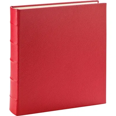 Graphic Image Large 3-ring Clear Pocket Album In Red