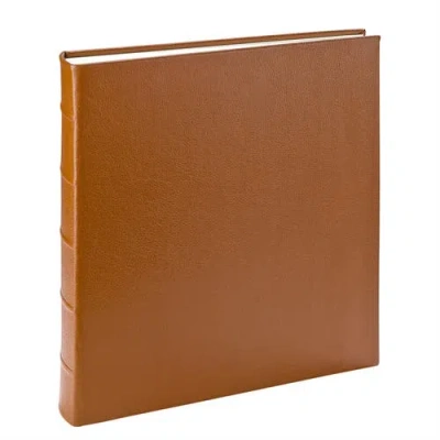 Graphic Image Large Bound Album In Brown