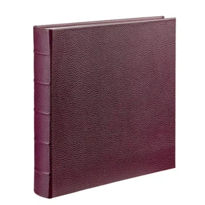 Graphic Image Large Bound Album In Burgundy