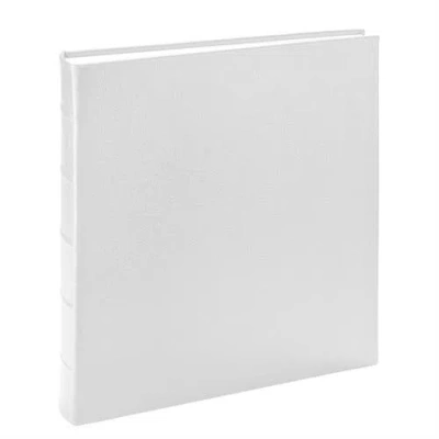 Graphic Image Large Bound Album In White