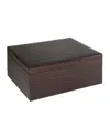 Graphic Image Large Box In Brown