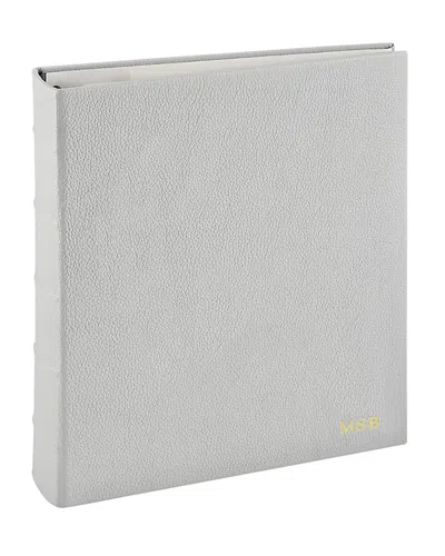 Graphic Image Large Clear Pocket Photo Album In Gray