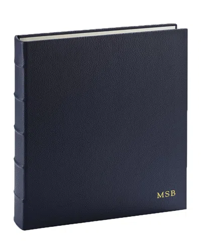 Graphic Image Large Clear Pocket Photo Album In Navy