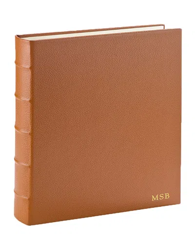 Graphic Image Large Clear Pocket Photo Album In Brown