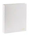 Graphic Image Large Clear Pocket Photo Album In White