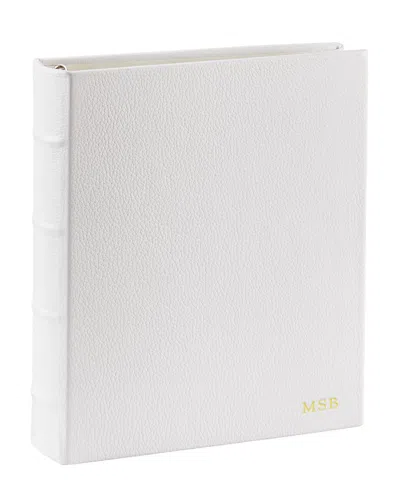 Graphic Image Large Clear Pocket Photo Album In White