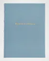 Graphic Image Leather-bound Entertaining Book In Blue