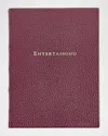 Graphic Image Leather-bound Entertaining Book In Brown