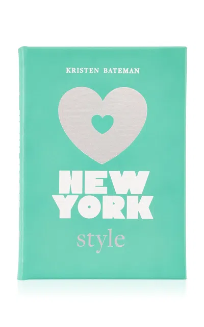 GRAPHIC IMAGE LEATHER-BOUND LITTLE BOOK OF NEW YORK STYLE