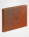 Graphic Image Leather-bound Ship's Log In Brown