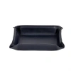 Graphic Image Leather Catchall Tray In Blue