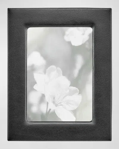Graphic Image Leather Picture Frame, 5" X 7" In Black
