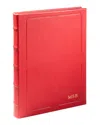 Graphic Image Lined Hardcover Journal, 9" In Red