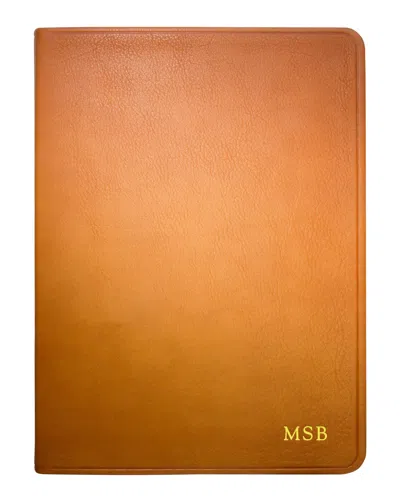 Graphic Image Lined Soft Cover Journal, 9" In Brown
