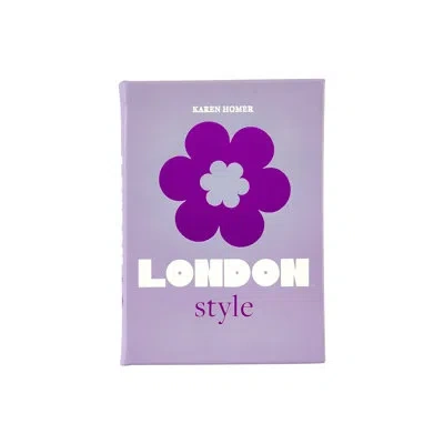 Graphic Image Little Book Of London Style Leather Bound Book In Multi