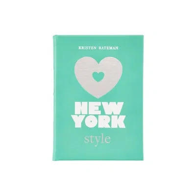 Graphic Image Little Book Of New York Style Leather Bound Book