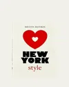 Graphic Image Little Book Of New York Style Leather-bound Book By Kristen Bateman In Blue