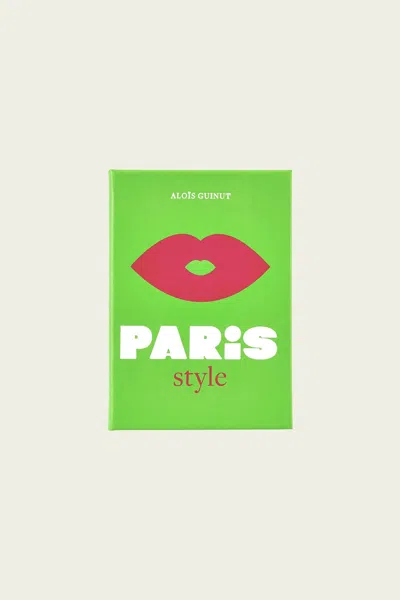 Graphic Image Little Book Of Paris Style In Green