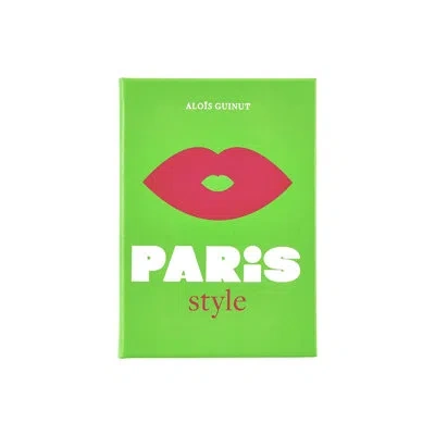 Graphic Image Little Book Of Paris Style Leather Bound Book