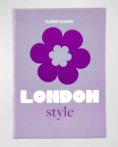 Graphic Image Little Book Of Style Leather Edition Book In Purple