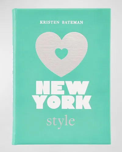 Graphic Image Little Book Of Style Leather Edition Book In Green