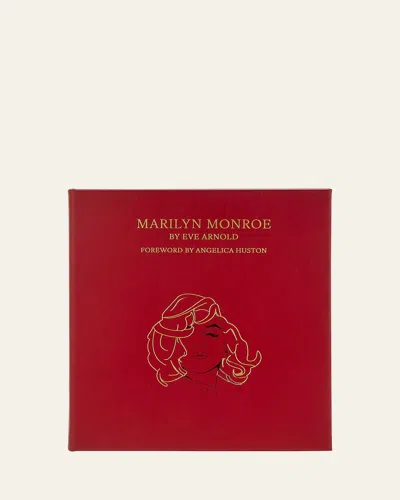 Graphic Image Marilyn Monroe: An Appreciation Leather-bound Book By Eve Arnold