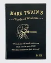 Graphic Image Mark Twain's Words Of Wisdom Book By Mark Twain In Black